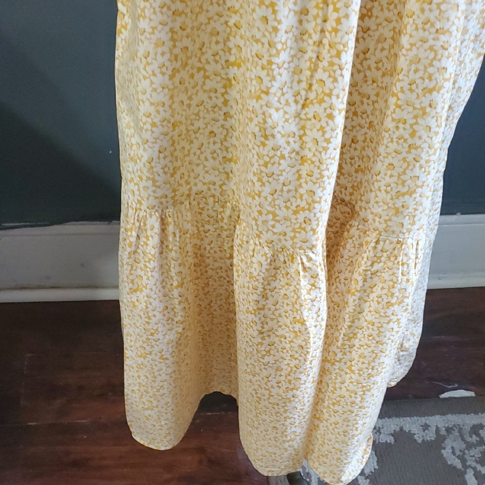 Madewell Floral Garden Cottagecore Midi   Dress Size S - Picture 4 of 17